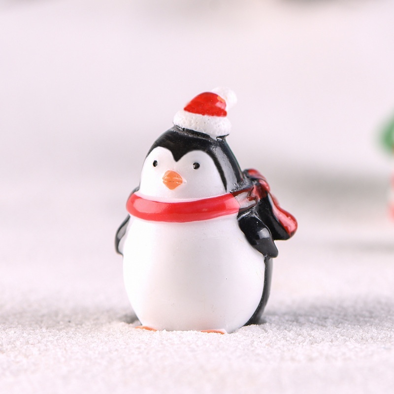 4pcs Mini Resin Penguin Micro  - đánh giá và giá Bonsai Garden World