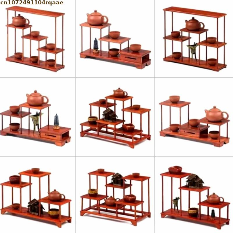 Wooden Flower Pot Holder Plant - đánh giá và giá Bonsai Garden Display Stands