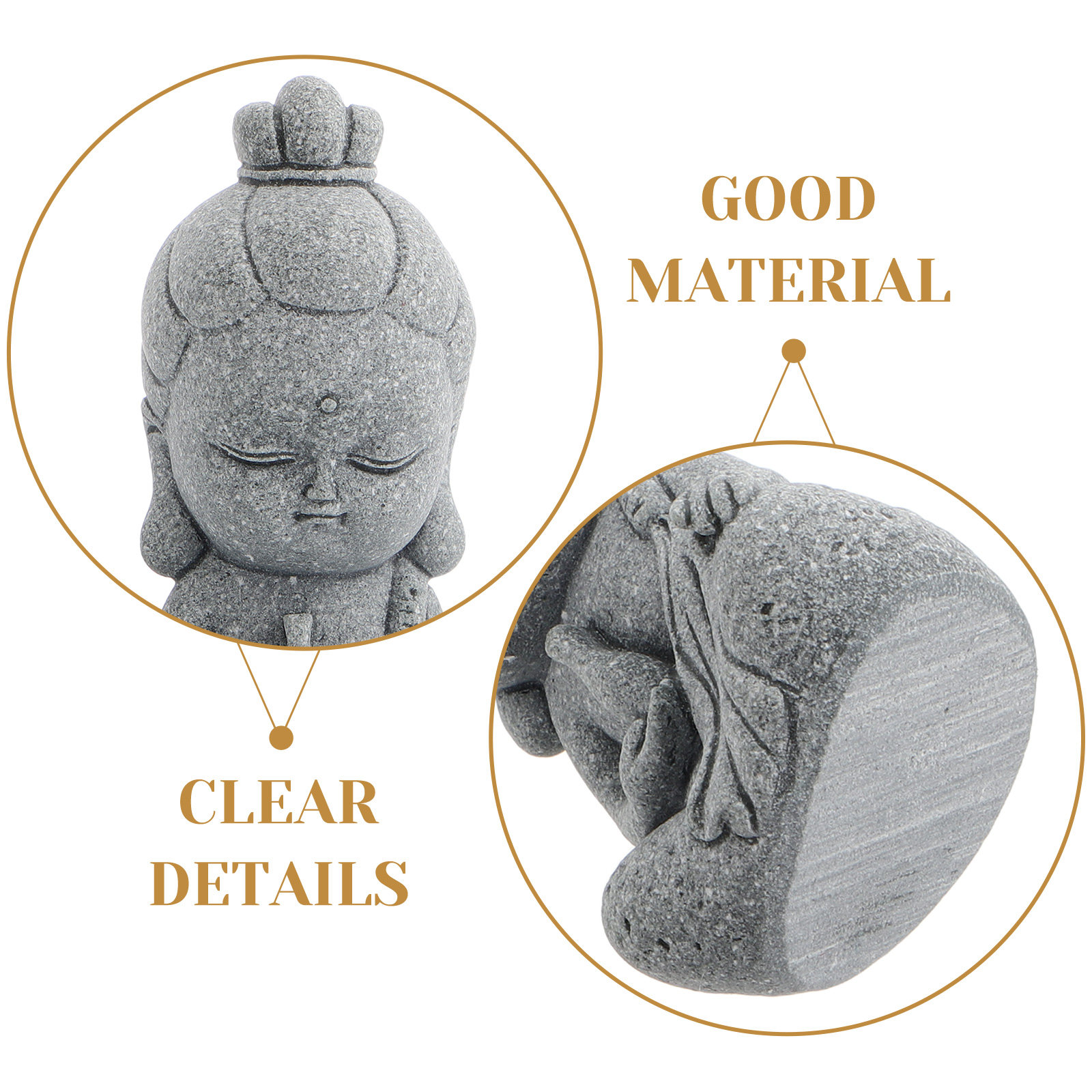 Exquisite Mini Guan Yin Stone  - đánh giá và giá Us Bonsai Garden