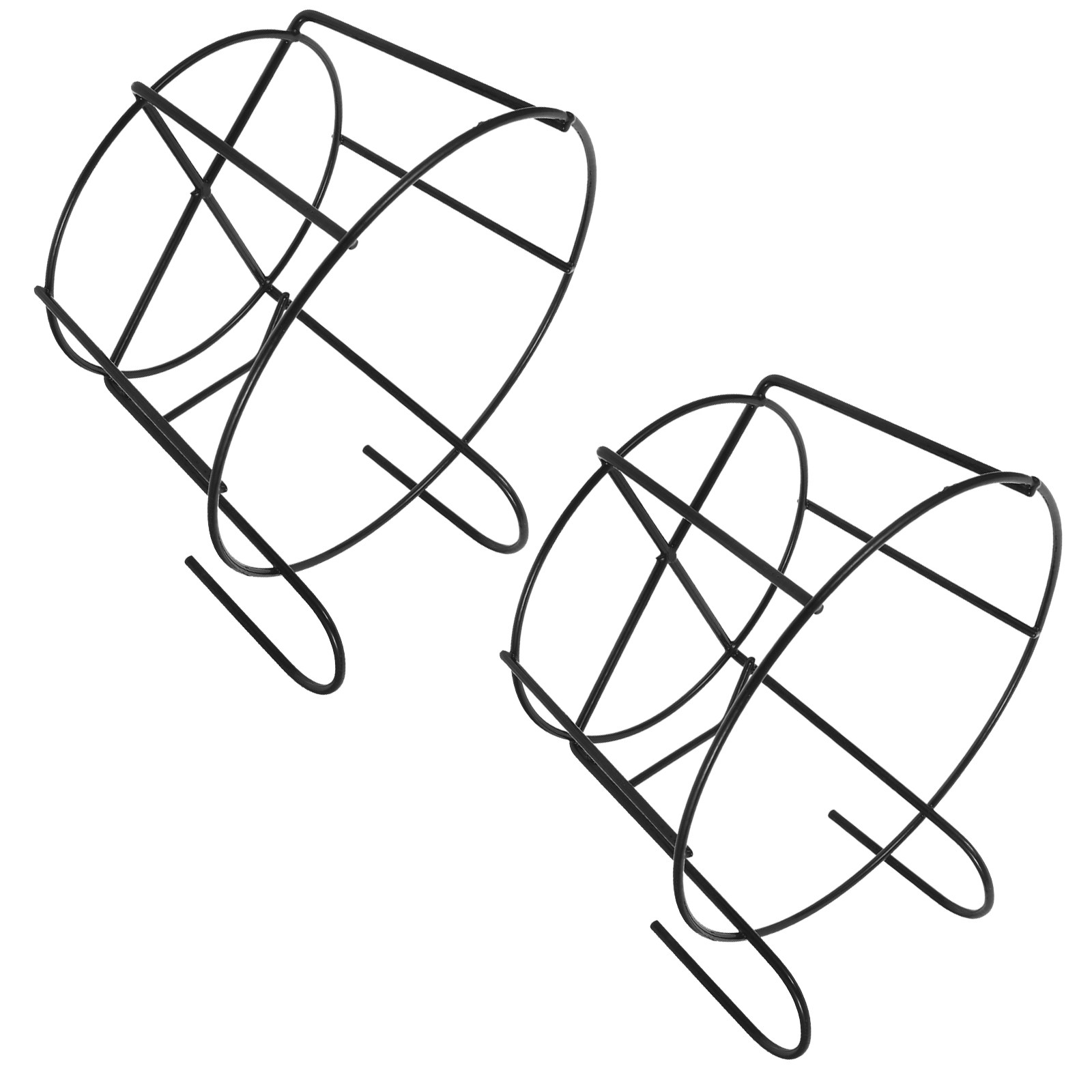 2Pcs Iron Flowerpot Hook Stand - đánh giá và giá Bonsai Garden Display Stands