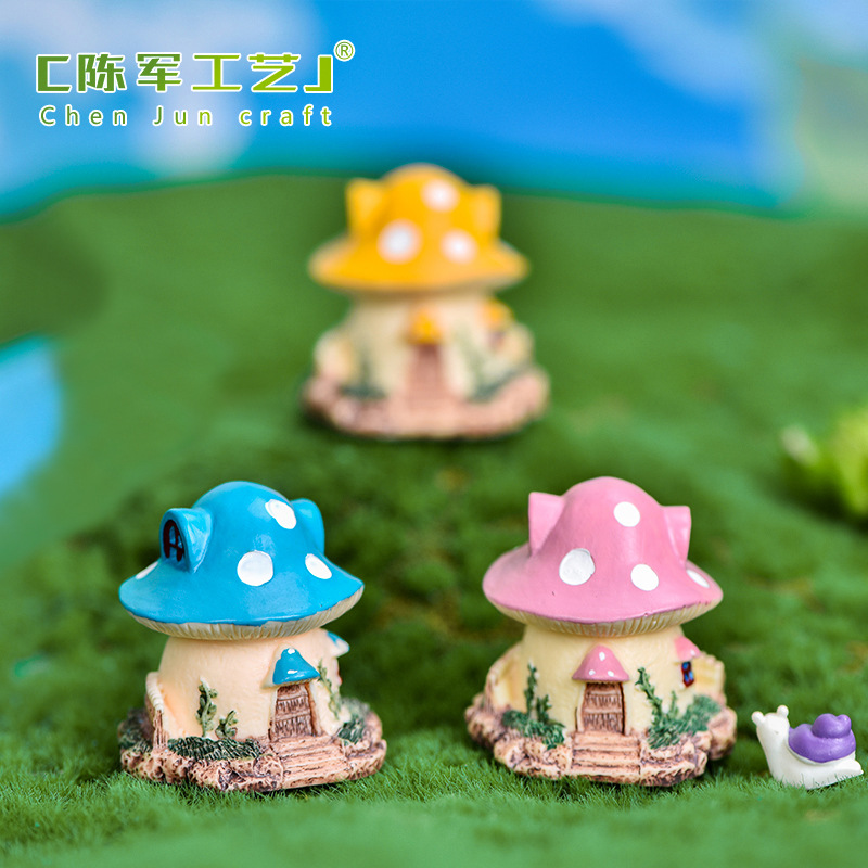 Colorful Garden Mushroom House - đánh giá và giá Bonsai Garden World