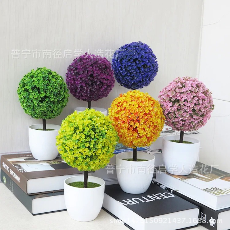 Artificial Small Tree Potted P - đánh giá và giá Bonsai Garden Ideas