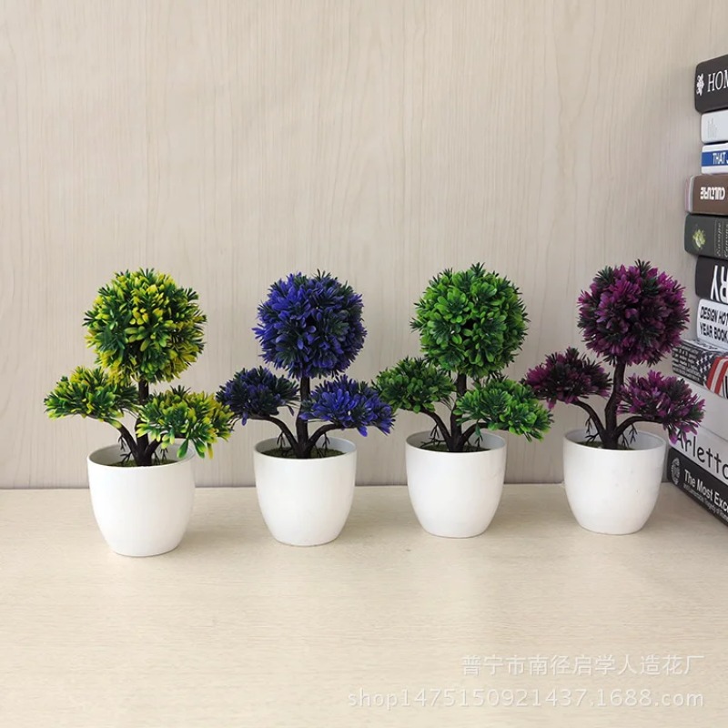 Artificial Small Tree Potted P - đánh giá và giá Bonsai Garden Ideas