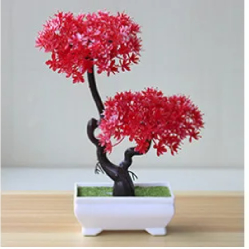 Artificial Small Tree Potted P - đánh giá và giá Bonsai Garden Ideas