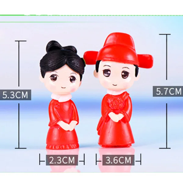 2pcs Chinese Costume Bride and - đánh giá và giá Bonsai Garden World